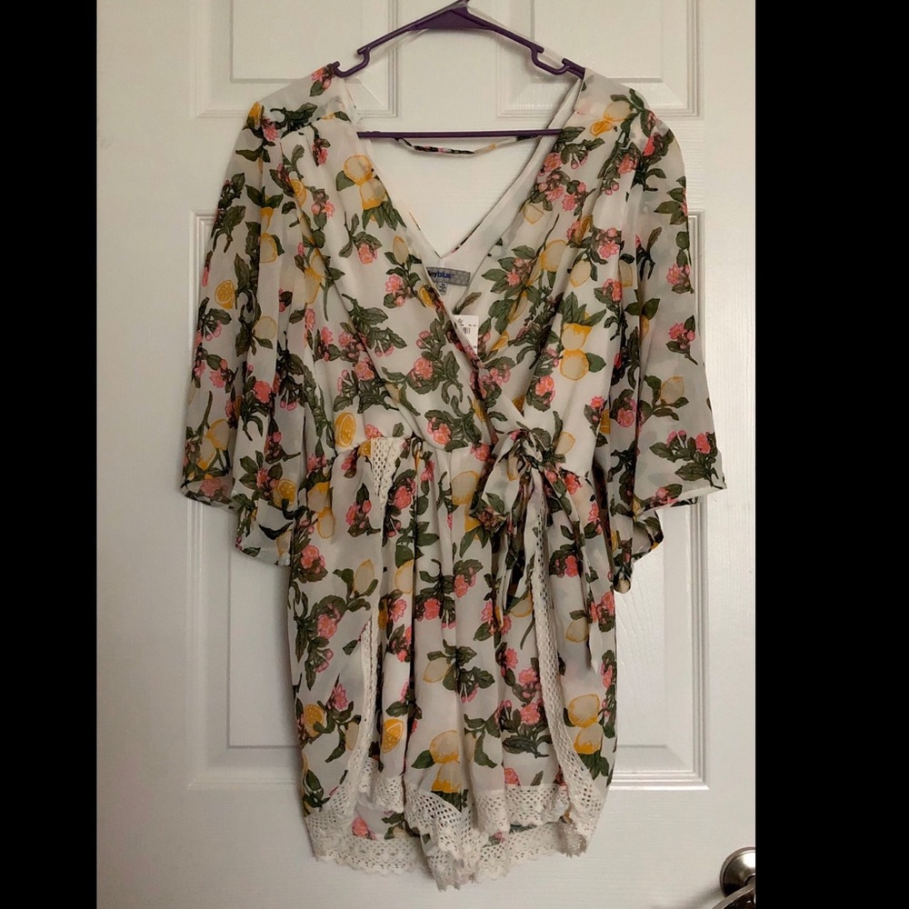 Floral Romper
